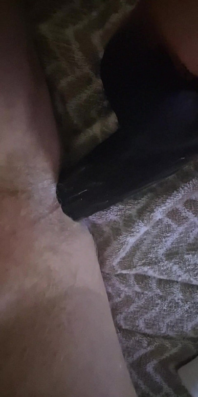 Big black cock fits perfectly in my tight ass