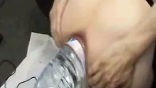 Carrie Canyons big pussy big bottle