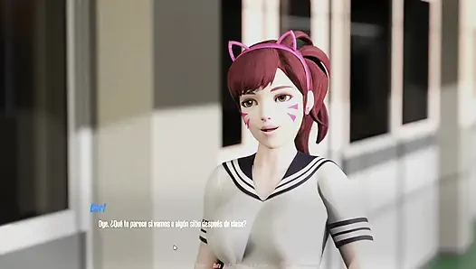 Overwatch XXX – Overwatchs Sexsüchtiger D.va – D.va Route