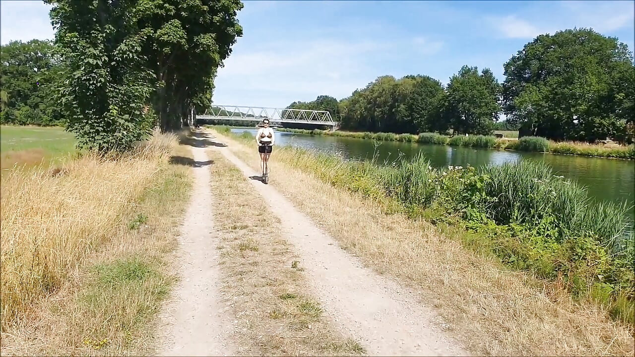 Walk Topless Along the Canal