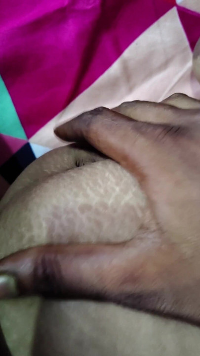 Indian desi couple boobs sucking husband in bed Desi style | Clip 1