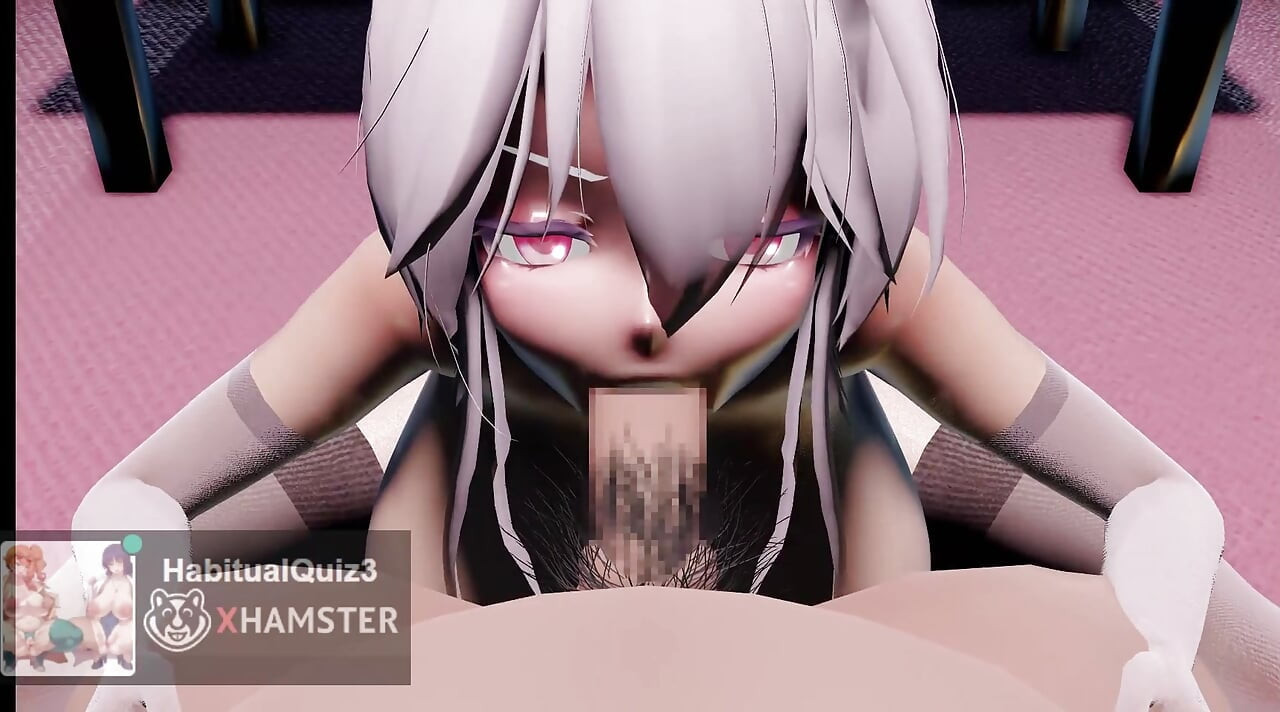 Mmd r18 Hakusan limpiando mamada desnuda follando duro consolador quiere sexo anal 3d hentai ahegao esposa infiel