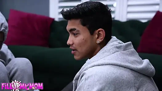 FILL UP MY MOM - Lonely MILFs Share a Couple of MotherFuckers