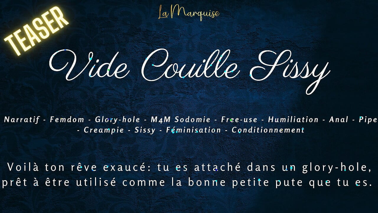 Sissy spermacontainer - Franse audio porno gratis gebruik Sissy