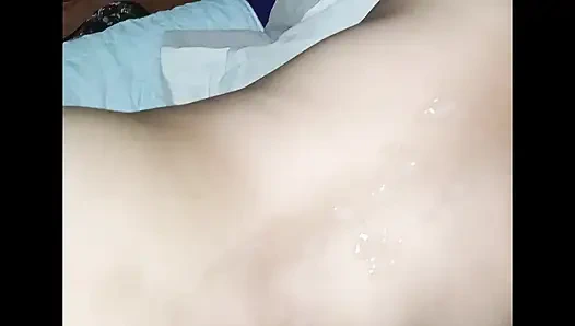 Üvey oğlumun büyük boşalması