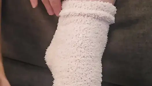 Фут-фетиш дрочу на мои идеальные ступни