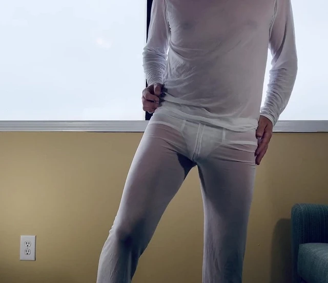 HOT! Sheer Loungewear Strip