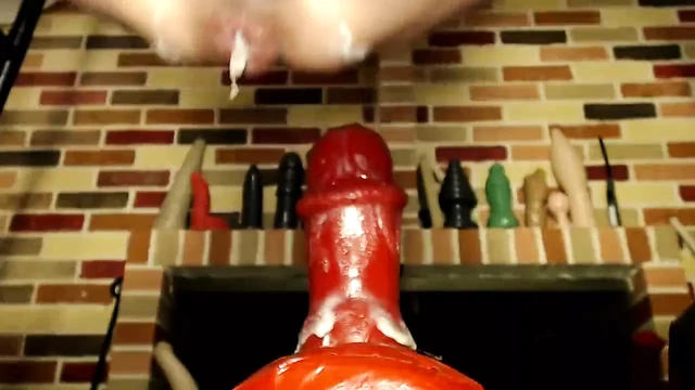 Fun Sunday with dildos 9