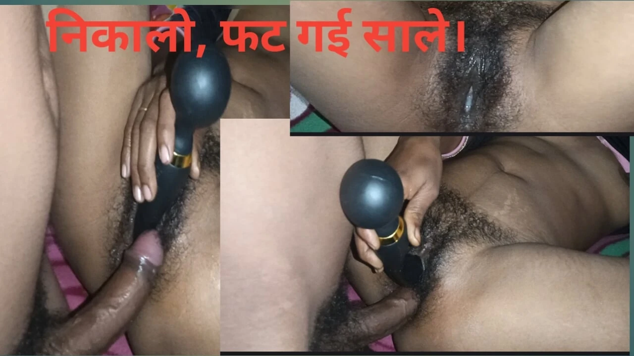 Radha bhabhi's pussy tore up two at once