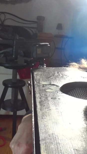 Emotional moment from "Facefucked in Pillory by cock and a Bad Dragon - Little Sunshine MILF"
