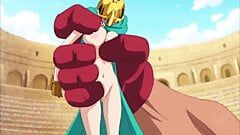 One Piece đã chỉnh sửa khoảnh khắc ecchi từ anime rebecca - Colsseum