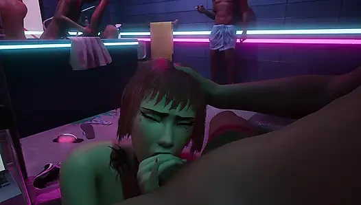 Hot orgy in the jacuzzi -  3D Hentai