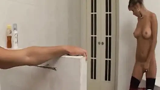 Rahatlatıcı bir penis ve vajina banyosu