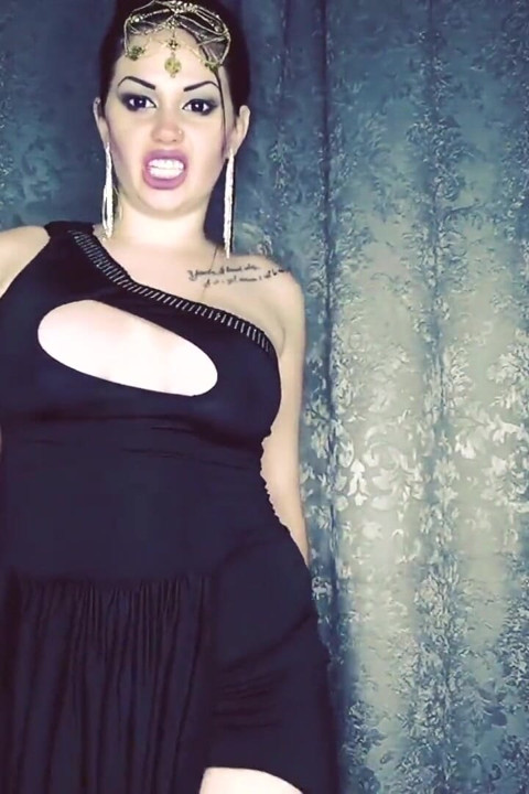 Best orgasm ever form dark goddess! End 1