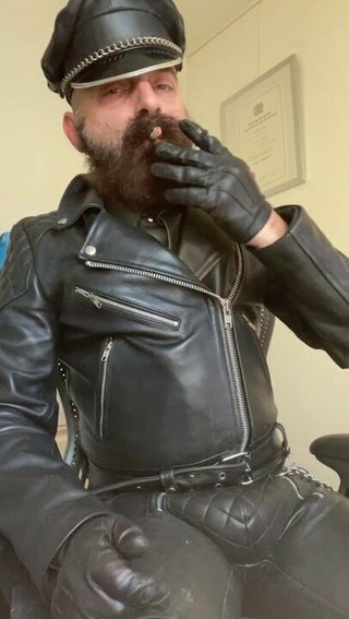 Leather smoker