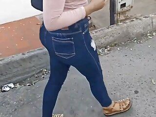 On the street with my neighbor I fuck the 18 year old teen brunette stepsister with big saggy tits her pussy is very sof