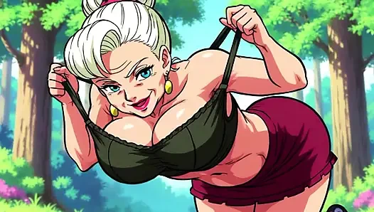 Ai Babes Outdoor Cleavage Tease