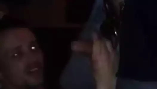 slut gives head to two guys