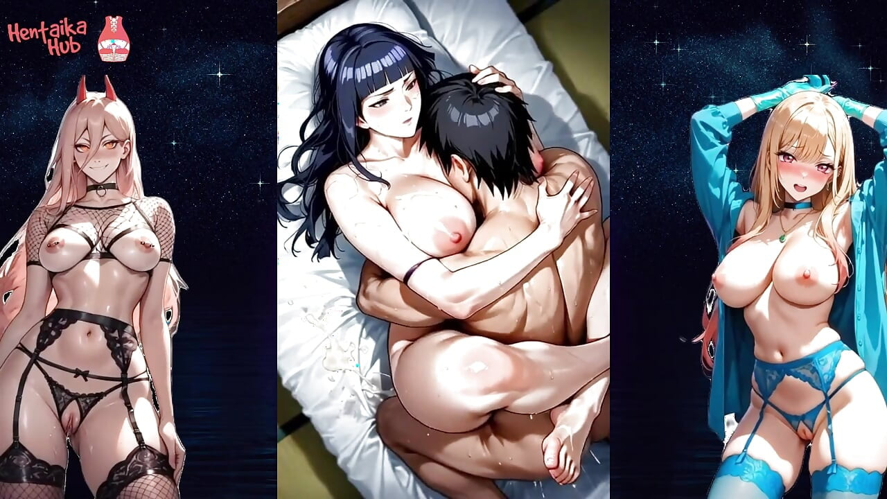 Hentai 2D and 3D Teen Bitches Love Sucking Dick and Fucking Anal