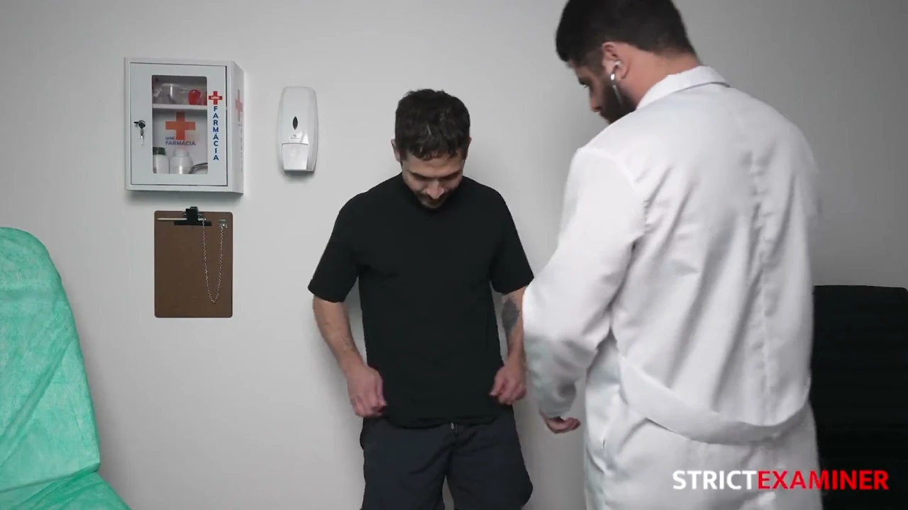 Physical Exam Felipe Is a Little Shy,Strict Examiner