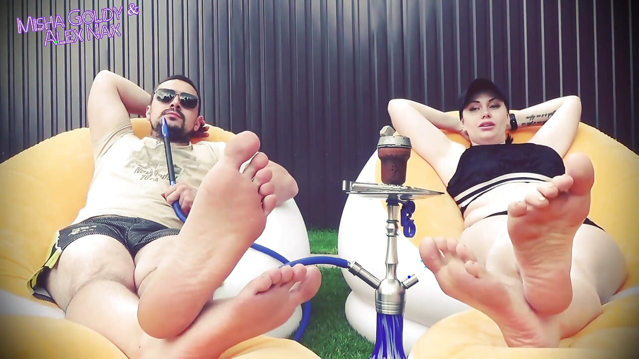 Lick Feet of Alpha Couple, Get Dose of Humiliations and Cum After Cum Countdown