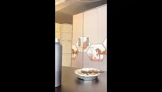 Mukbang hedeflerim hakkında konuşurken Brezilya yemeği yiyor (gel benimle rahatla)