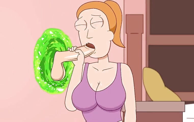 Rick and Morty - a Way Back Home - Sex Scene Only - Part 27 Summer #3 by Loveskysanx