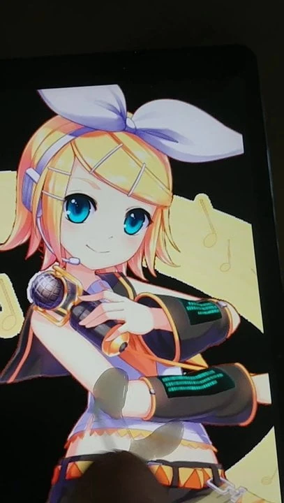 Трибьют спермы для Kagamine Rin 2