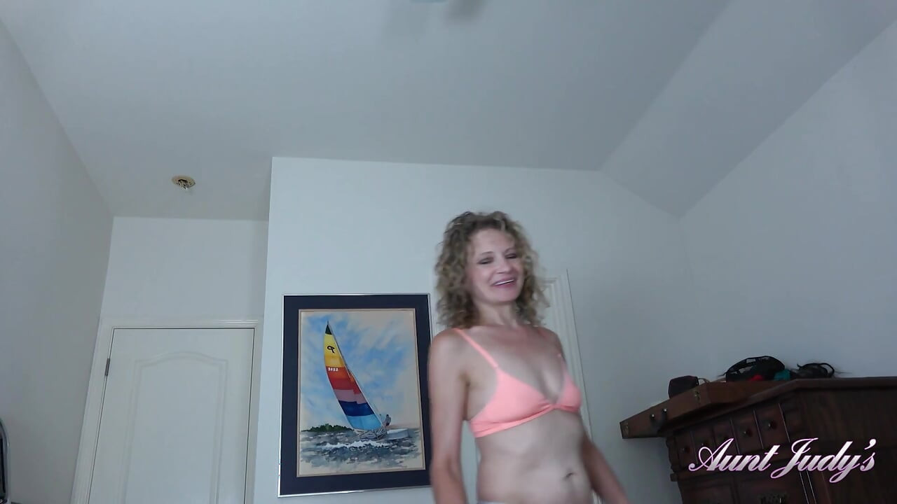 AuntJudys - Your Skinny Mature Step-Aunt Tia - Taboo Morning Ride