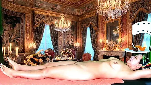 HOTTEST NATURAL EROTIC MASSAGE WITH ADAMANDEVE AND LUPO