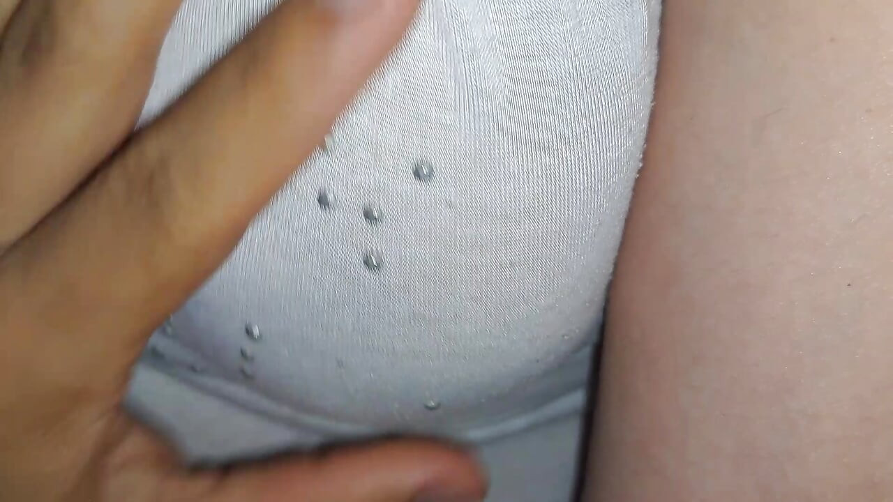 Sweet Little Neighbor rides my dick