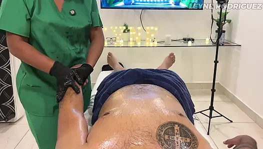 Underestimated Pleasure - Gorgeous Latina Gives a Special Happy Ending Massage