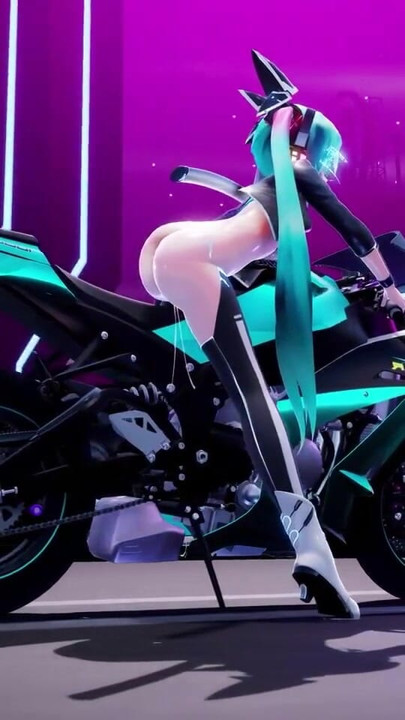 MMD R18 Мику НЕОН Нинджа cnderella секс танц Ahegao MILF иска да се чука здраво с дилдо групов шеф 3D хентай | Клип 1
