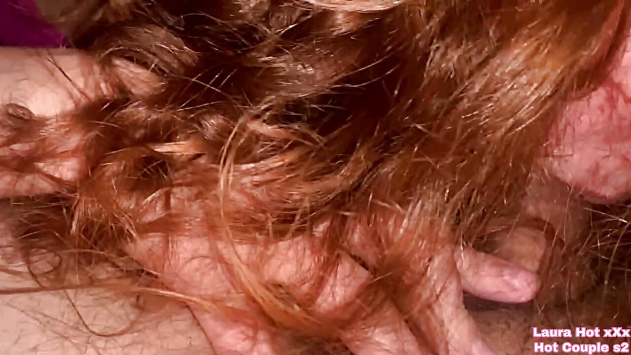 Perverted redhead neighbor puts a stranger's mini cock in her mouth, until she gets the cum