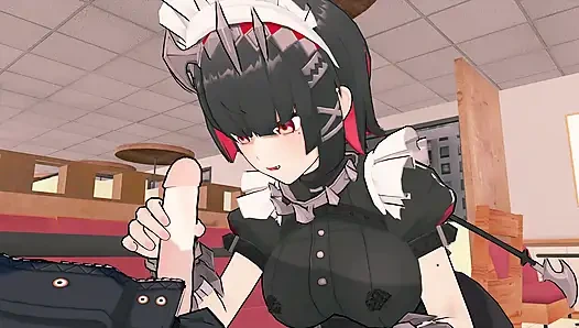 =Zenless Zone Zero= Ellen Joe x Wise: Riskanter Sex in Der Öffentlichkeit in McDonalds (4K)