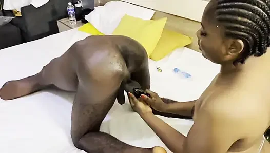 BBC Milking and Ass Worship