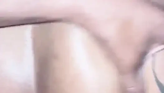 Schwarzer creampie, feuchte muschi von bbc-schlampe geritten