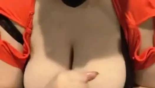 Jerking off a friend at a pajama party