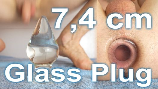 XL Glass Plug - orgasmos sem as mãos 💦