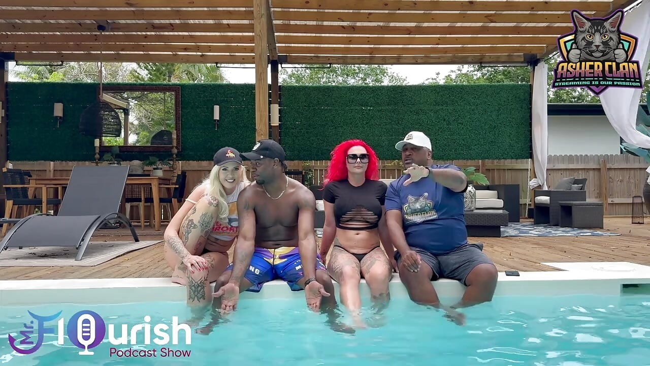 Mrflourish بودكاست مع الضيف روكسي كيو وجيجي باتسي وداتجغي في فلوريدا