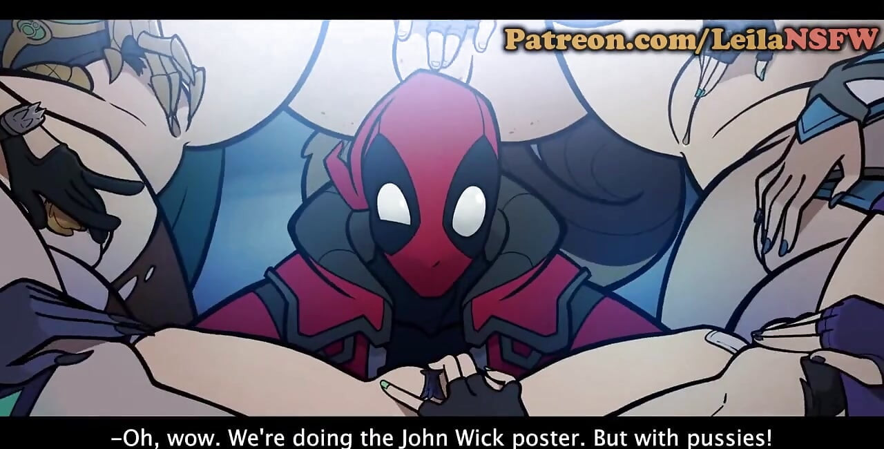Deadpool wird versaut mit seinem Harem aus Heldinnen