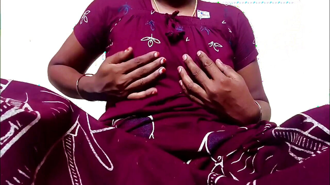 Ammu is really in the mood and is vigorously squeezing her breasts 128