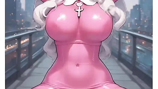 Public nun, Artificial Intelligence, Brazilian funk, Uncensored Hentai, Animation, Intense sex