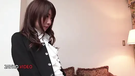 Vahşi Japon tutkusu ateşli miu suzuhas evde harika yarak emiyor