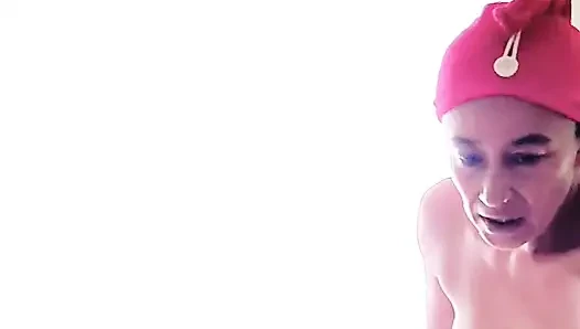 VIDEOS OF A MAID SHOWING OFF HER HAIRY PUSSY AND HER NICE TITS