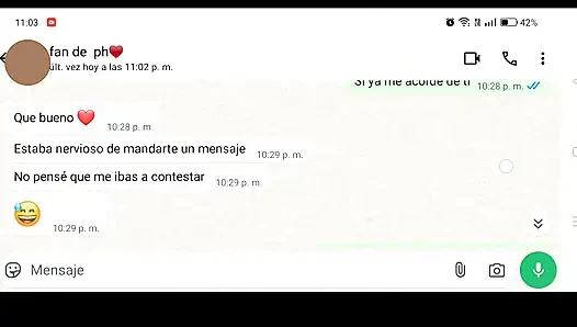 CONVERSATION WITH A FAN. ENDS UP IN MY BEAUTIFUL HOT MOUTH Ñ