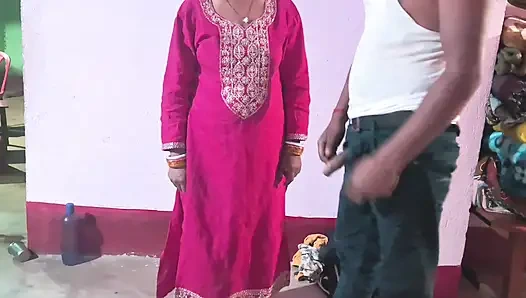 Hintli köylü ateşli desi kız