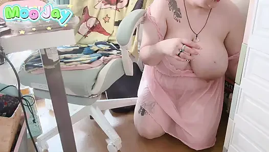 POV Roleplay: Stepsister knows you're peeking at her ass and big tits