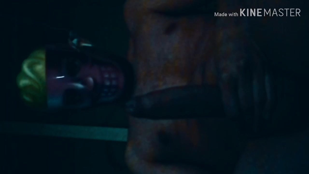 Jerking off big cock mask