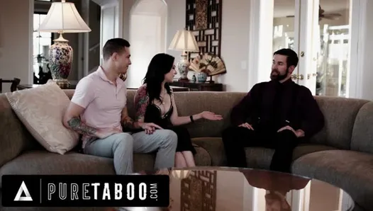 Pure Taboo – Gold Digger Anna De Ville Does Everything To Keep Her Boyfriend's Stepfather Quiet
